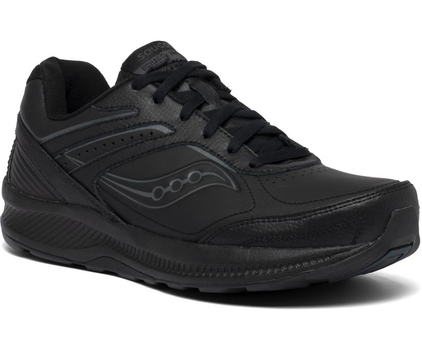 Saucony Echelon Walker 3 Wide Women's Walking Shoes Black | Canada 241UZGT